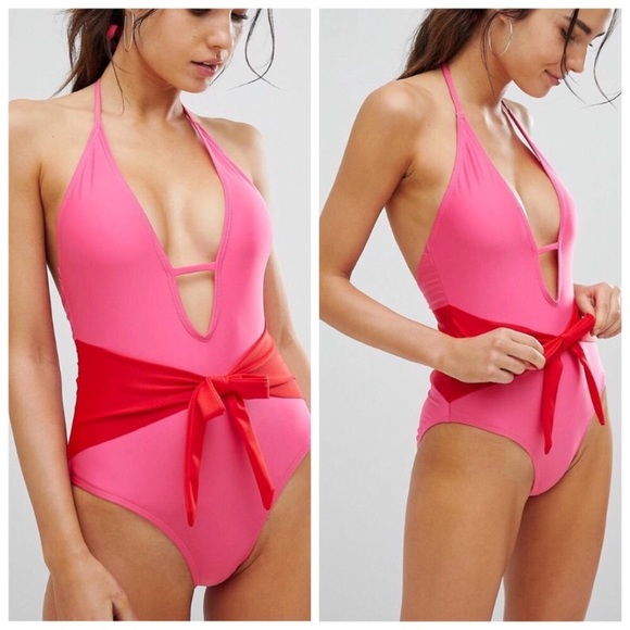 ASOS Other - NWT ASOS sexy one piece monokini swimsuit